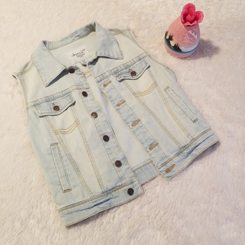 American Rag Denim Vest
